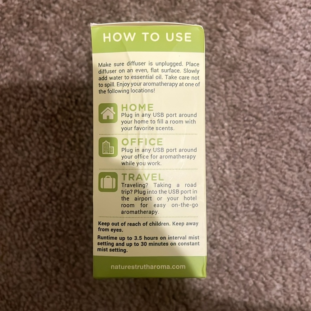 Essential Oil Mini Diffuser - Picture 4 of 7